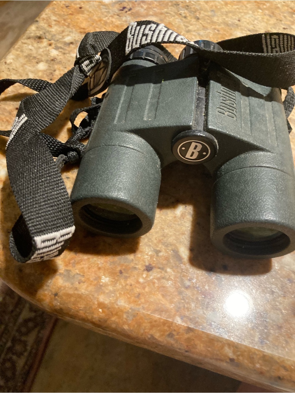 Bushnell Compact Green Binoculars with Neck Strap